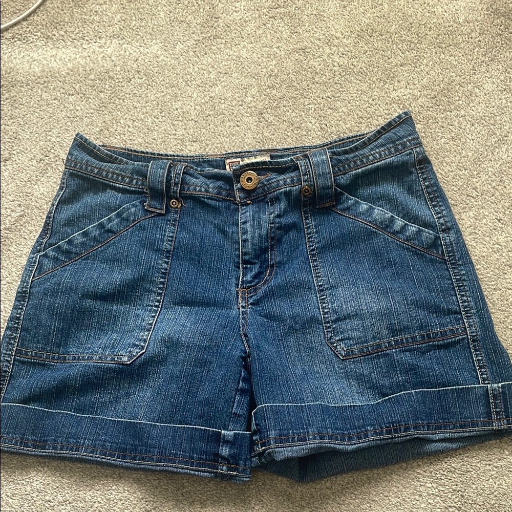 Faded Glory Blue Jean Shorts Classic Denim Style